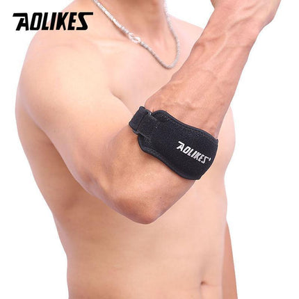 AOLIKES® Adjustable Elbow Support Strap Band Brace Golf Forearm Pain Relief - Aimall