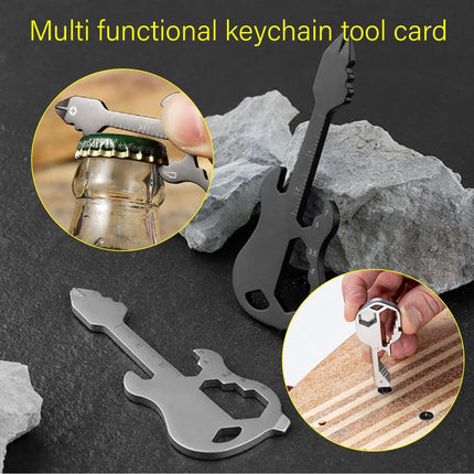 Portable Multi-Tool Key Chain Multi-functional Pocket Tool for Outdoor Camping
