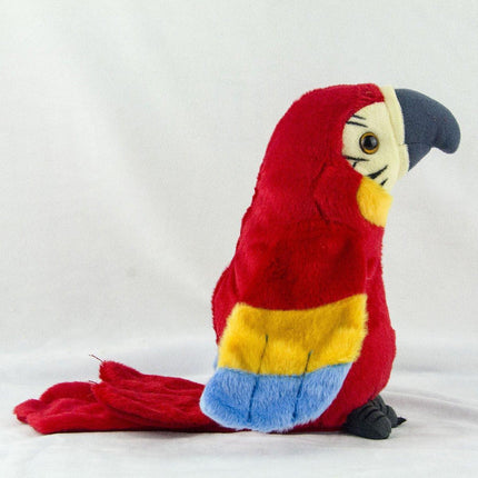 Interactive Talking Electric Plush Parrot for Early Learning and Entertainment