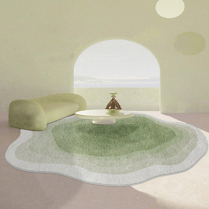 Shaped Cashmere Carpet Living Room Full Blanket Cloakroom Dressing Table