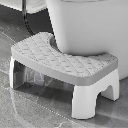 Toilet Stool Anti-Slip Bathroom Footstool for Home Use with Stable Support Design