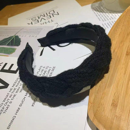 Women Ladies Twist Braid Hairband Wide Hairband Hoop Accessories Head Band Party - Aimall