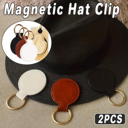 2PCS Hat Clip Holder with Buckle for Backpack Portable Hanging Hook for Hat Storage