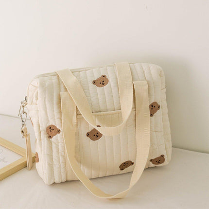 Backpack Nappy Diaper Bag with Stroller Straps Hanging Organiser for Travel and Daily Use