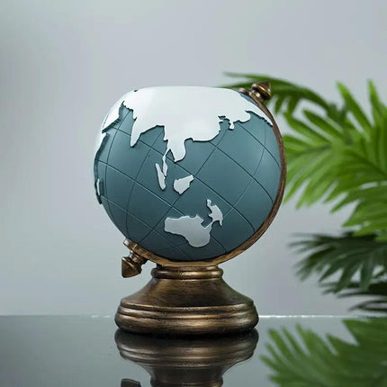 Harpiks Pen Holder Globe Desktop Organizer Storage Decoration for Office Desk