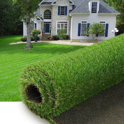 10SQM Artificial Grass Synthetic Turf Lawn 2x5m Fake Plant Plastic 30mm Height