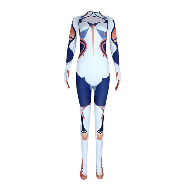 Halloween Tight Jetsuit Kiana Cos AU