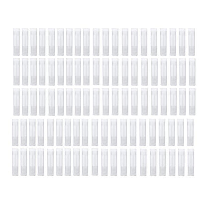10/30/50/100x Clear Lip Balm Tubes Caps 5g Transparent Empty Lipstick Container - Aimall