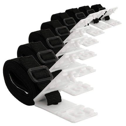 Pool Cover Roller Attachment Straps Kit 8Pcs For Swimming Solar Pool Aimall