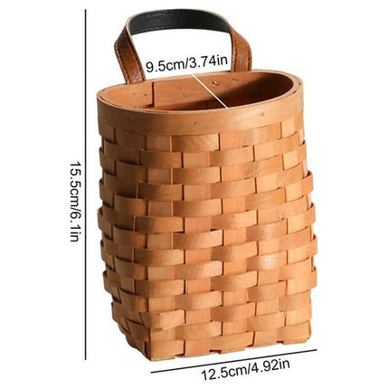 Carrying Basket for Fruit Snacks Storage Organizer Home Kitchen Storage Basket