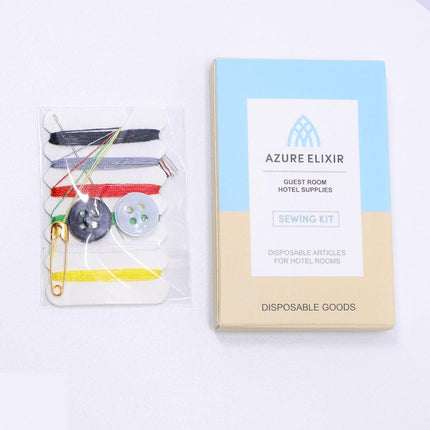 50pcs Hotel Sewing Kit Travel Emergency Sewing Set for Guesthouse and Hotel Room