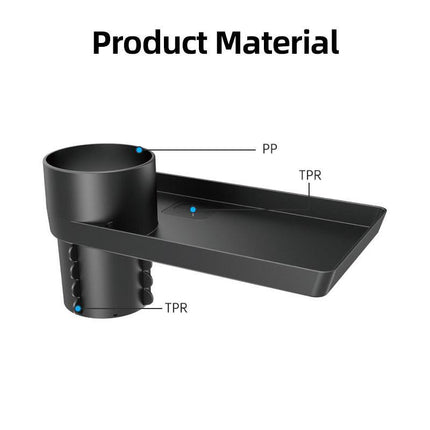 Multifunctional Car Cup Holder Shelf Food Tray for Easy Convenience and Storage