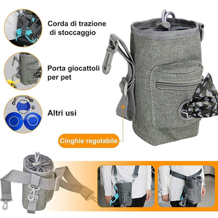 Pet Training Bag Dog Out Portable Snack Bag Dog Walking Bag Garbage Pickup Bag
