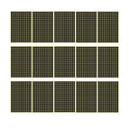 8mm 260 Dots - 15 Sheets