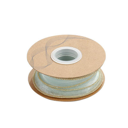 10PCS Organza Yarn Trim Ribbon Tulle Mesh Gift Cake Packaging Craft DIY Handmade Aimall
