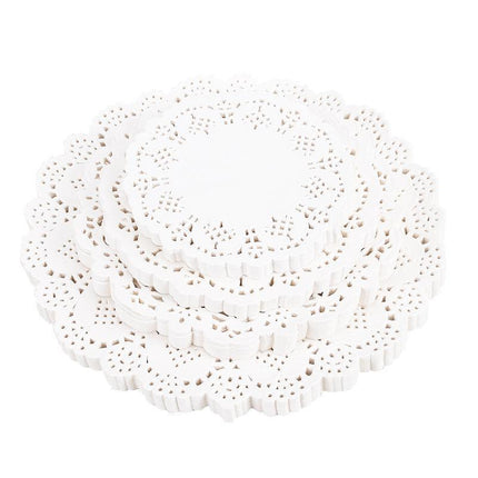 250pcs Baking Parchment Paper Flower Design Kitchen Oil Absorbing Cake Liners
