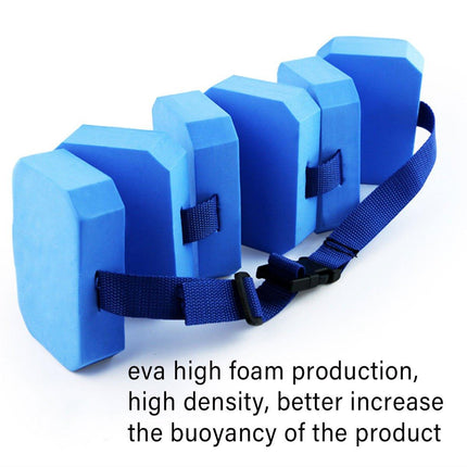 Swim Training Back Float Adjustable Buoyancy Belt for Learning Water Sports