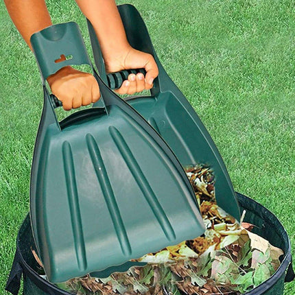1pc Outdoor Garden Rake Lightweight Plastic Portable Tool for Easy Leaf Cleaning