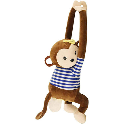 Car Cute Monkey Hanging Tissue Box Car Tissue Box Car Animal Tissue Draw Tissue