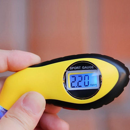 Tire Pressure Guage Digital Car Bike Truck Auto Air PSI Meter Tester Tyre Gauge - Aimall
