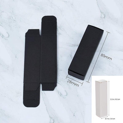 100PCS Empty Lip Balm Tube Packaging Carton Box Lipstick Tube DIY Paper Case Box 2.8 - Aimall