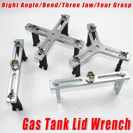 Adjustable Universal Fuel Tank Cover Removal Tool 3 Claws Gasoline Pump Wrench