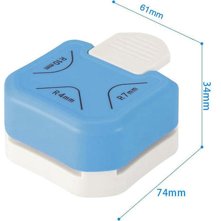 Corner Rounder Craft Paper Punch Hole Punch 4mm 7mm 10mm Scrapbooking Cutter - Aimall