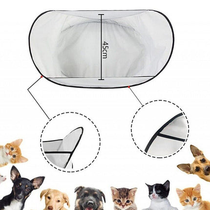 Pet Grooming Shearing Bib for Large Small Dogs Cats Pets 5 Colors Optional - Aimall