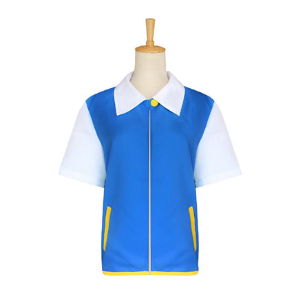 Pokemon Pokemon Xiaozhi Cosplay Gloves Jacket Anime Costume New Version C Suit