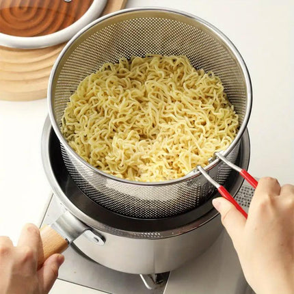 Durable Stainless Steel Small Fryer Household Use Deep Frying Kitchen Appliance