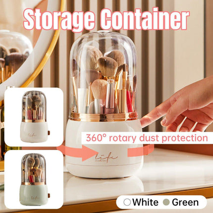 Luxury Cosmetic Brush Box Dustproof Makeup Storage Box for Lipstick Eyebrow Pen