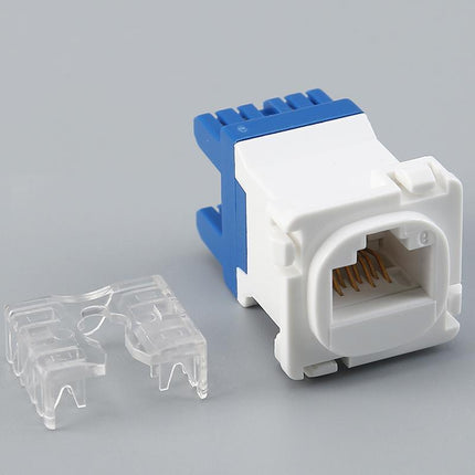12/24PCS Clipsal Compatible Style CAT6 RJ45 8P8C Network Data Jack Mech Insert - Aimall