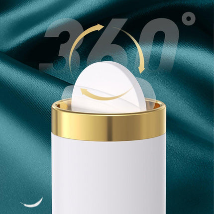 Mini Round Desktop Trash Bin Multifunctional Household Storage Organizer Bin
