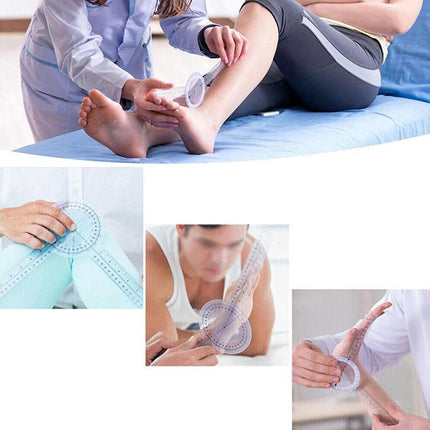 49CM 360 Degrees Calibrated Goniometer Physio Medical Joint Angle Measure Ruler - Aimall