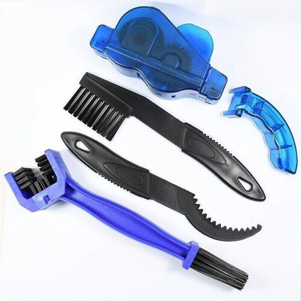 Bicycle Chain Cleaner Bike Wash Tool Cycling Scrubber Wheel Cleaning Brushes - Aimall