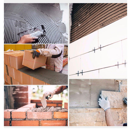107x280mm Rectangle Plastering Brick Jointing Gauging Hand Trowel Tradesman Tool