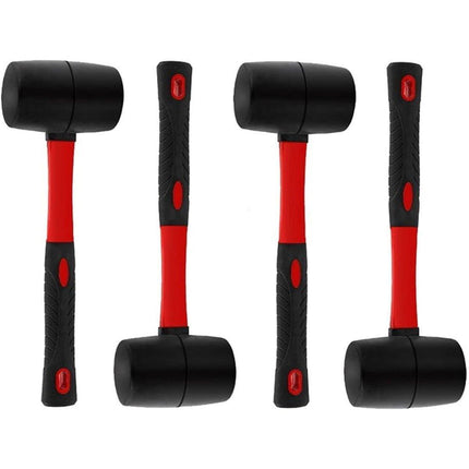 4Sizes Multifunctional Rubber Plastic Hammer Wood Floor Mallet Tool Small Hammer