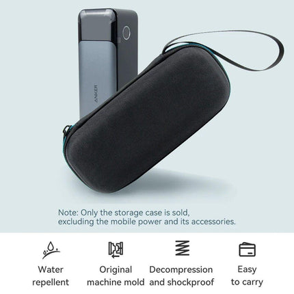 Portable Mobile Power Storage Bag Compact Charging Treasure Organizer Case Box