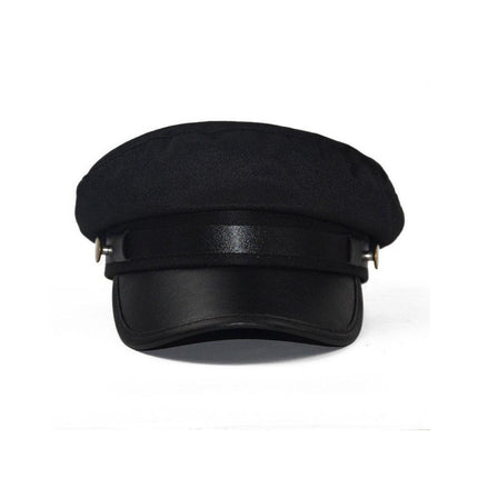 Womens Beret Cap Duckbill Newsboy Hat Casual Octagonal Hat Fashion Vintage