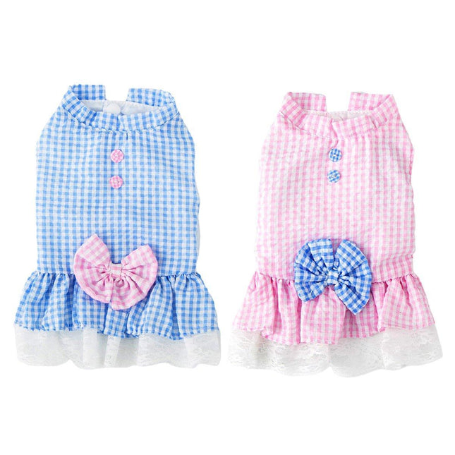 Cute Small Dog Dress Puppy Clothing Pet Apparel for Summer Fashion Outfit