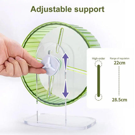 Quiet Hamster Running Wheel Small Pet Treadmill Exercise Ball Toy Supplies
