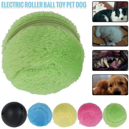 Automatic Magic Roller Ball Toy for Dogs Cats Pet Active Electric Rolling Toys - Aimall