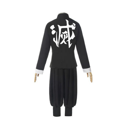 Demon Slayer Kimetsu No Yaiba Kamado Tanjiro Cosplay Costume Kimono Dress Wig AU - Aimall
