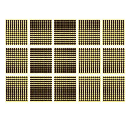 8/13/25/50mm Colour Sticker Dots Adhesive Round Labels Circular Scrapbooking Coffee - Aimall