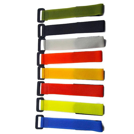 Fishing Rod Tie Strap Tackle Wrap Band Pole Holder Fastener Fish Accessory - Aimall