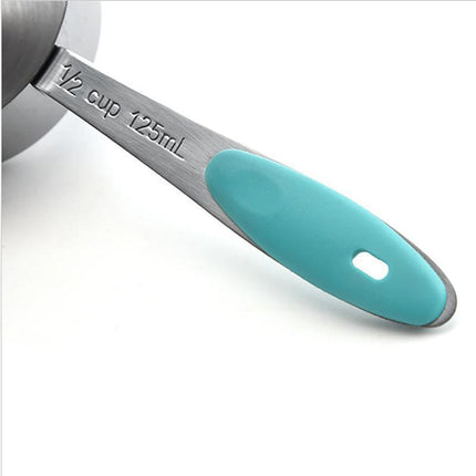 Measuring Spoons Cups 10PCS Stainless Steel Baking Teaspoon Kitchen Gadget Kit - Aimall