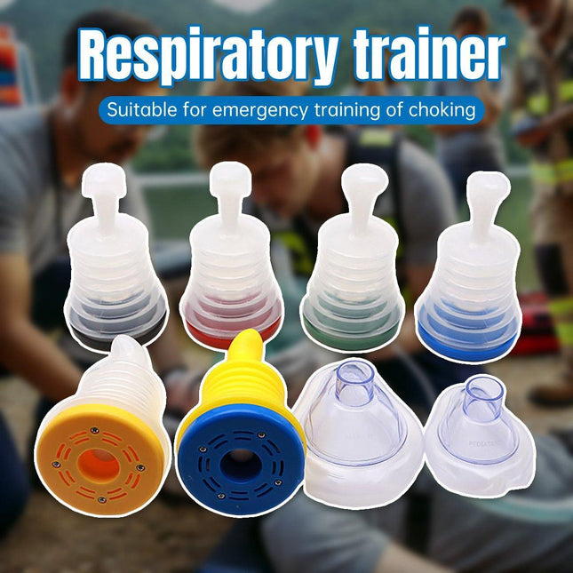 Respiratory Trainer Suffocation Emergency Rescue Mask Heart And Lung Device