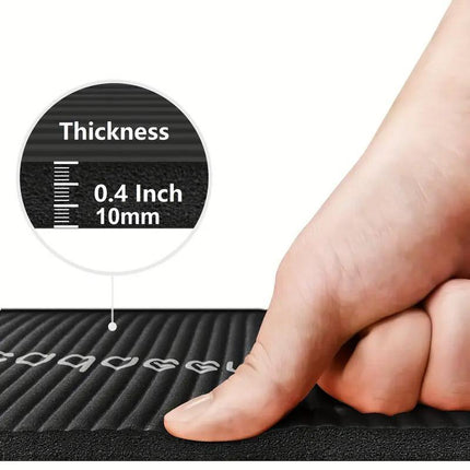 Yoga Mat Dance Mat Sports and Fitness Jump Rope Mat for Men and Women Exercise