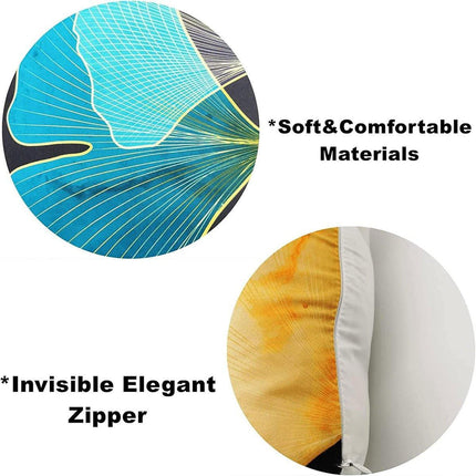 4PCS Home Printed Pillow Cases Decorative Cushion Covers Sofa Pillow Covers