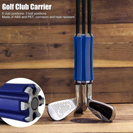 Golf Club Storage Organiser Clip Holder for Secure Club Management and Display